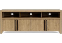 dakota pale oak console   