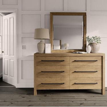 DAKOTA 6-DRAWER DRESSER