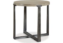 dalenville brown end table   