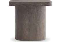 dama brown end table   