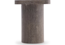 dama brown end table   