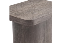 dama brown end table   