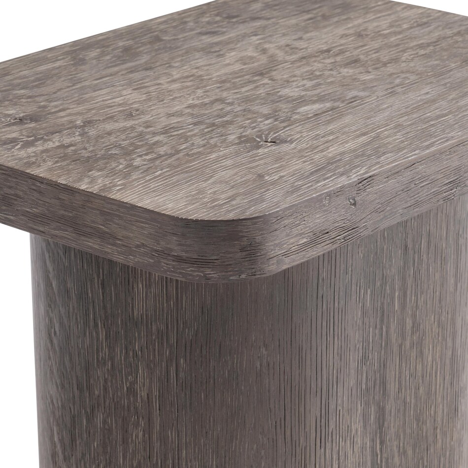 dama brown end table   