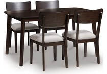 dantenton merlot dining set   