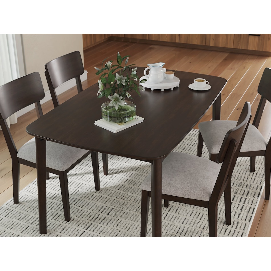 dantenton merlot dining set   