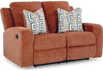 danum spice reclining loveseat   