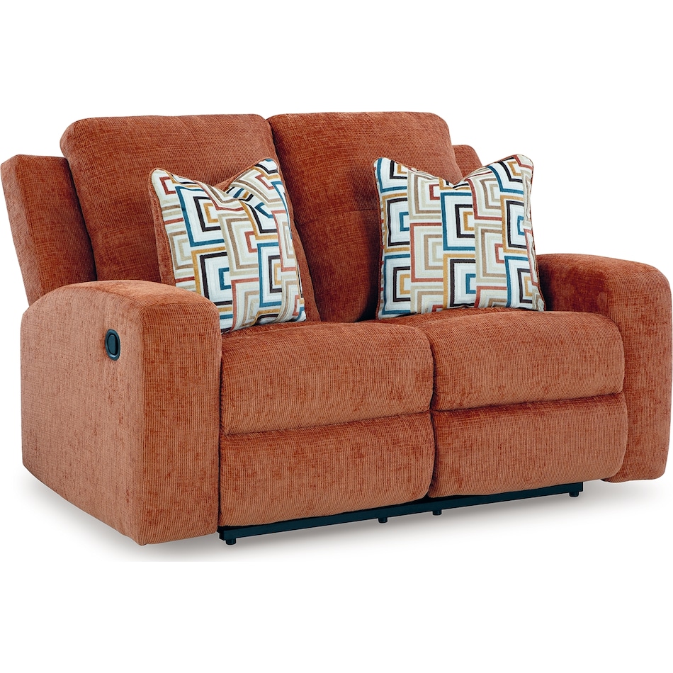 danum spice reclining loveseat   