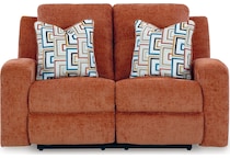 danum spice reclining loveseat   