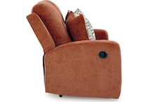 danum spice reclining loveseat   