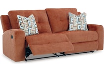 danum spice reclining sofa   