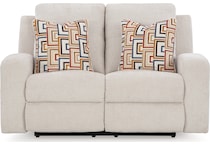 danum stone reclining loveseat   