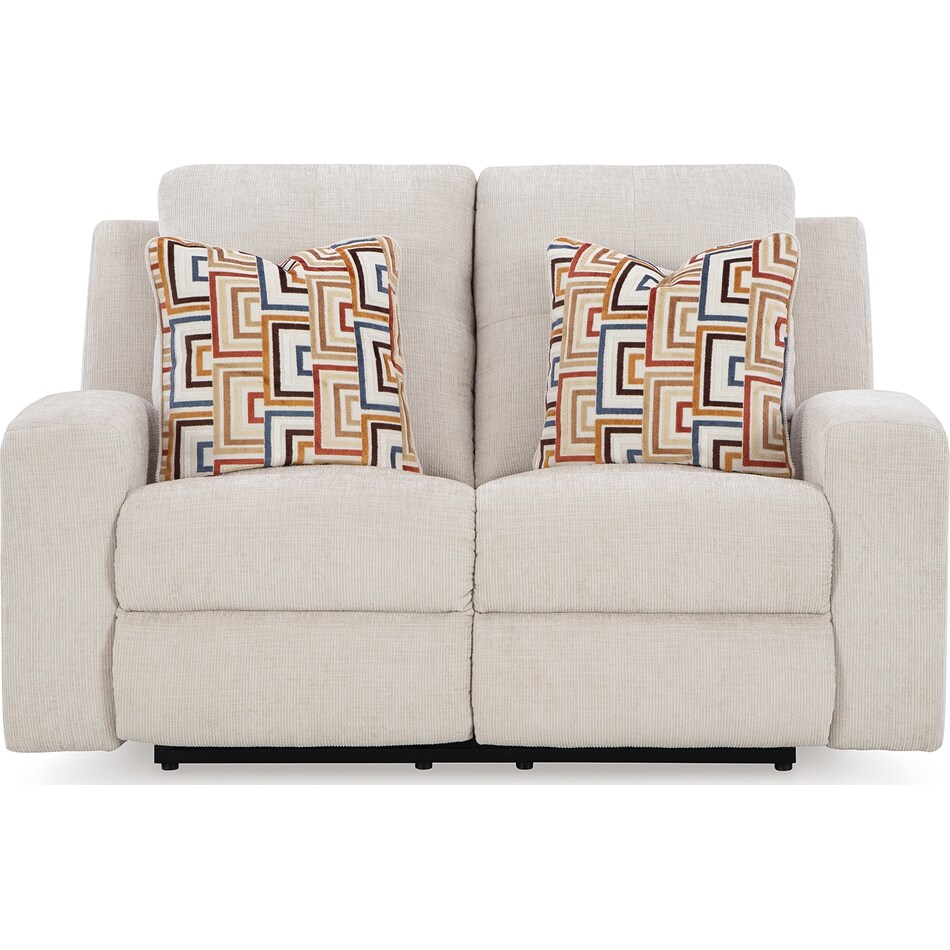 danum stone reclining loveseat   