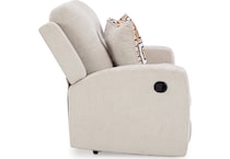 danum stone reclining loveseat   
