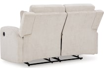 danum stone reclining loveseat   
