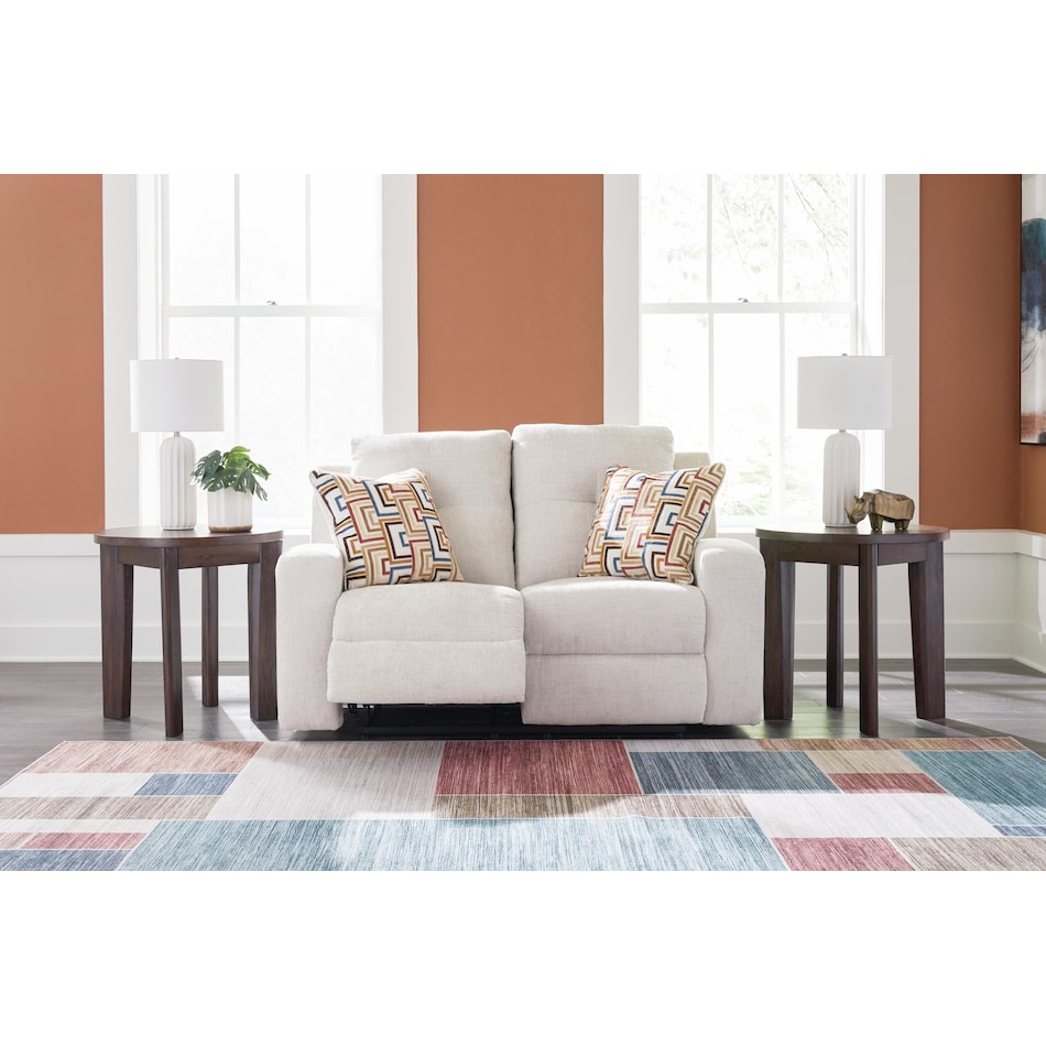 danum stone reclining loveseat   