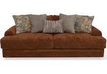 daphne stipple brick sofa   