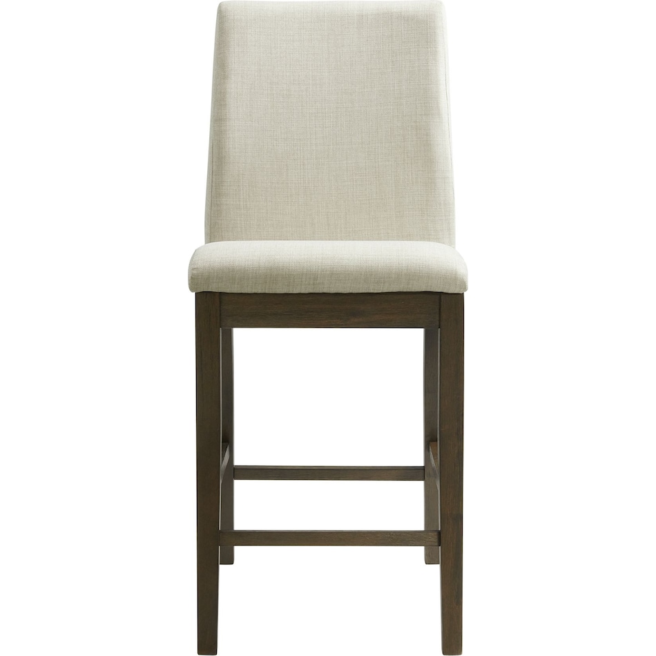 dapper dining  dapper walnut counter chair   