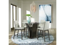 dapper dining  dapper walnut counter chair   