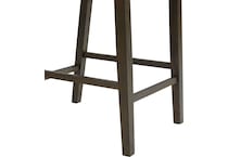 dapper dining  dapper walnut counter chair   