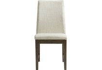 dapper dining  dapper walnut side chair   