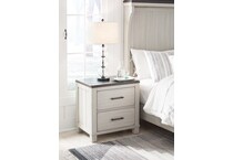 darborn brown nightstand   
