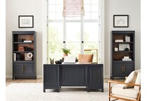 darby brown desk chair   