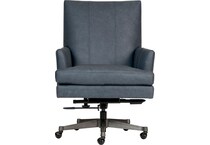 darby venetian blue desk chair   