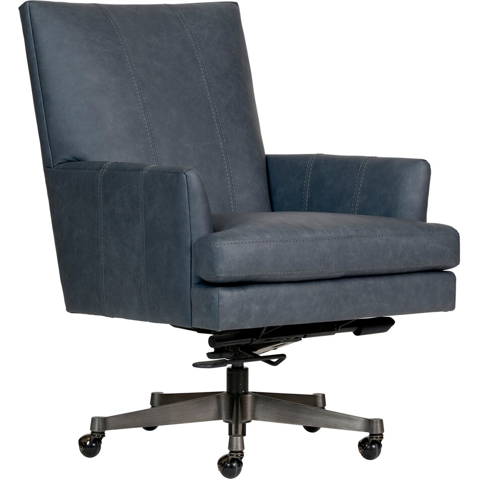 darby venetian blue desk chair   