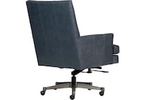 darby venetian blue desk chair   