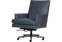 darby venetian blue desk chair   
