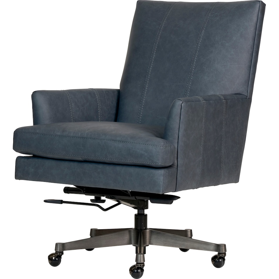 darby venetian blue desk chair   