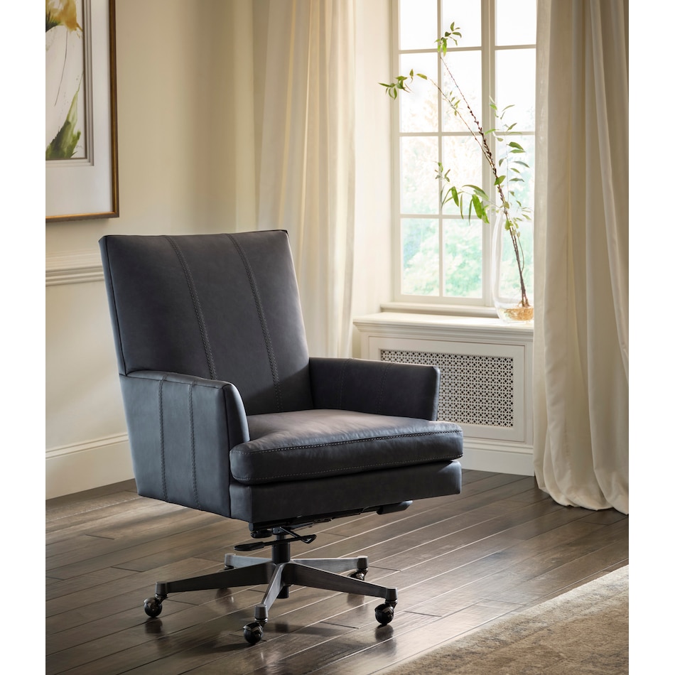 darby venetian blue desk chair   