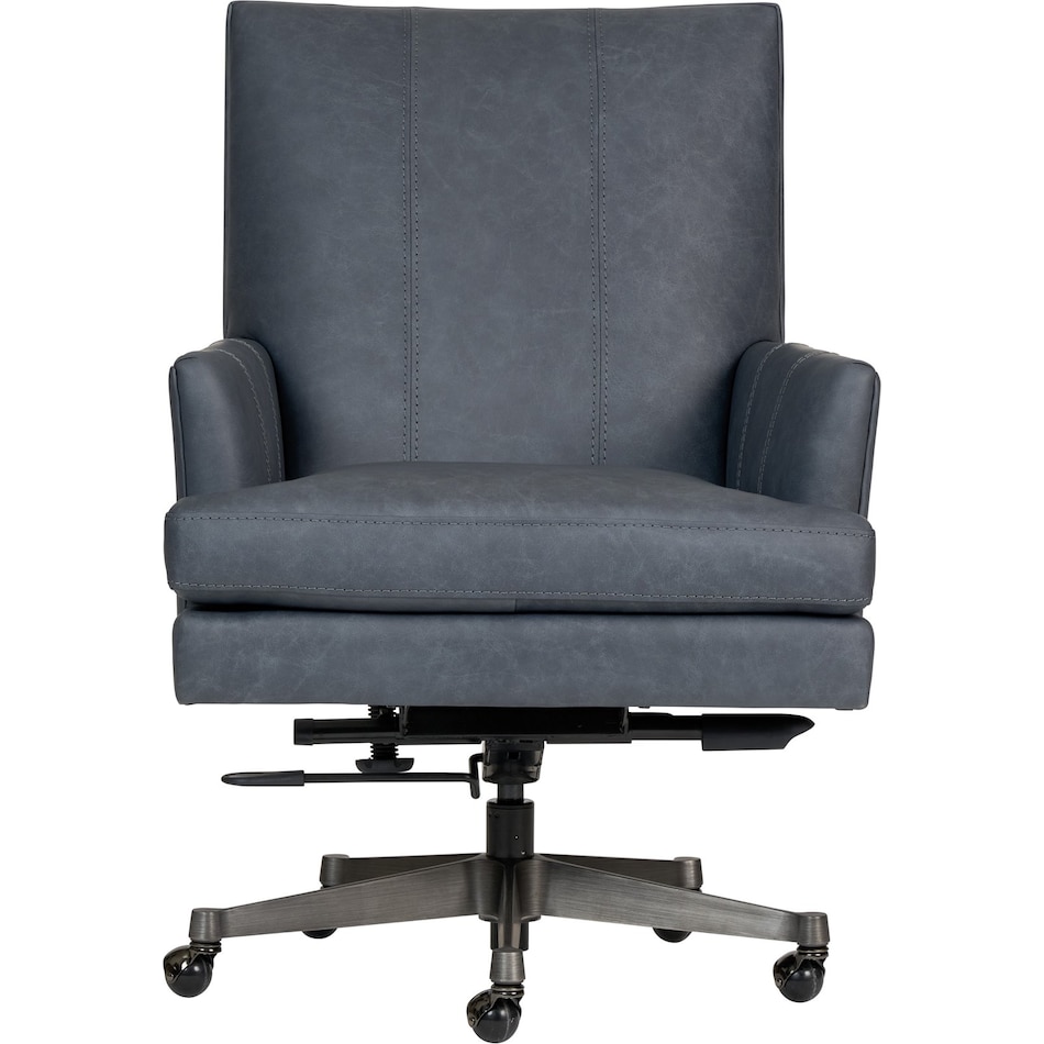 darby venetian blue desk chair   