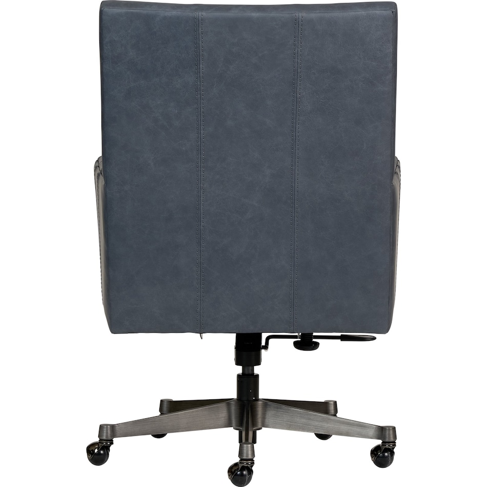 darby venetian blue desk chair   