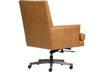 darby venetian caramel desk chair   