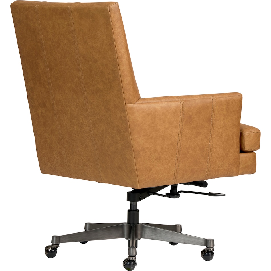 darby venetian caramel desk chair   
