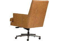 darby venetian caramel desk chair   