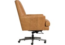 darby venetian caramel desk chair   
