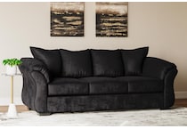 darcy black sofa   