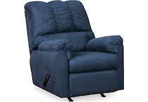 darcy blue recliner   