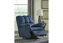 darcy blue recliner   