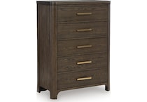 darimore burnished brown chest   