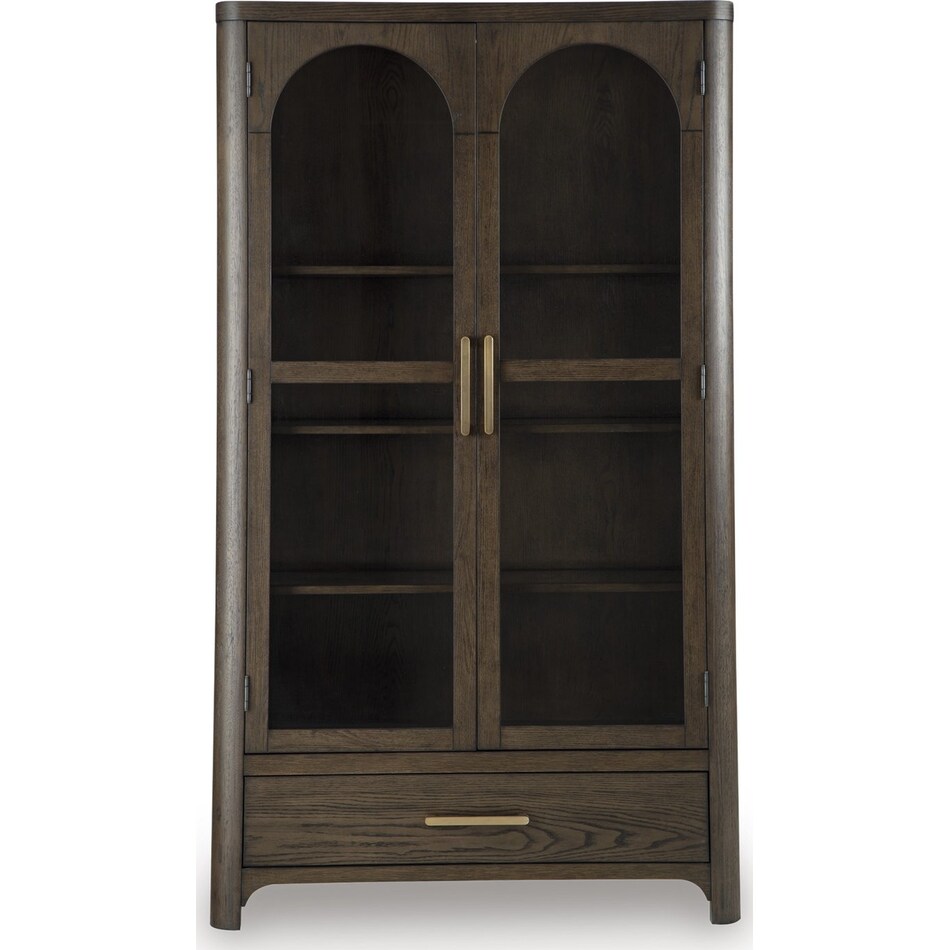 darimore burnished brown curio   