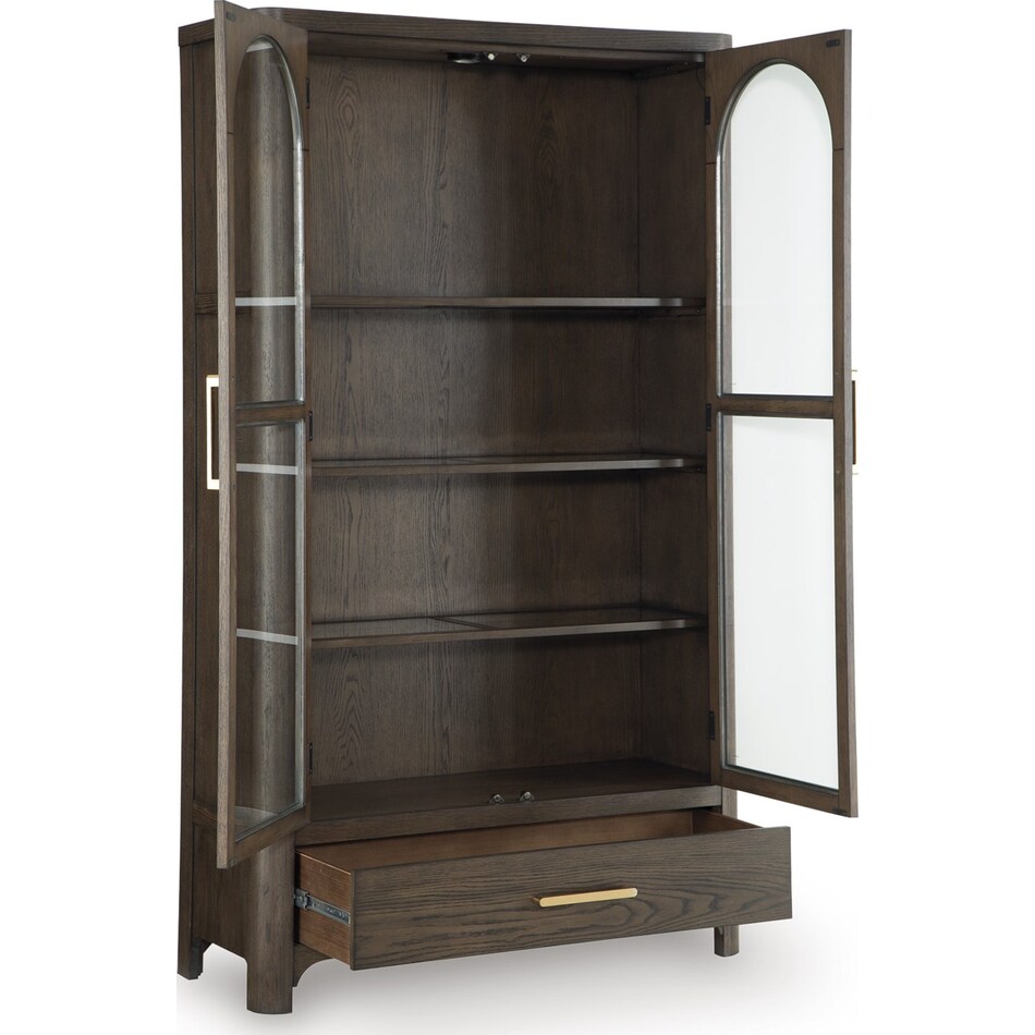 darimore burnished brown curio   