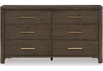 darimore burnished brown dresser   