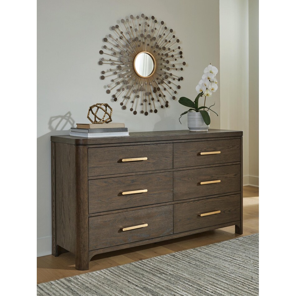 darimore burnished brown dresser   