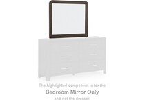 darimore burnished brown mirror   