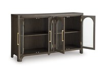darimore burnished brown sideboard server   
