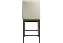 dario dapper walnut counter chair   