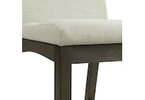 dario dapper walnut counter chair   